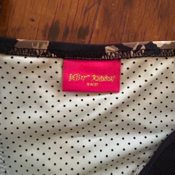 Vintage Betsey Johnson Bustier Corset Swim Top - Picture 13 of 13